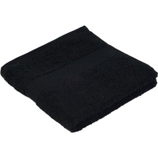Gözze bath towel, 100% cotton, 100 x 150 cm, New York, Black