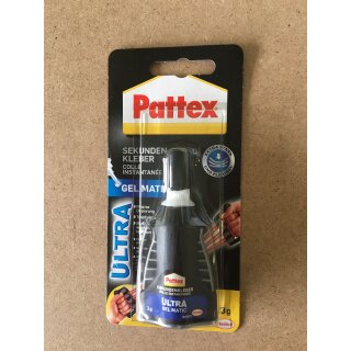 Pattex Ultra Gel Super Glue 3g