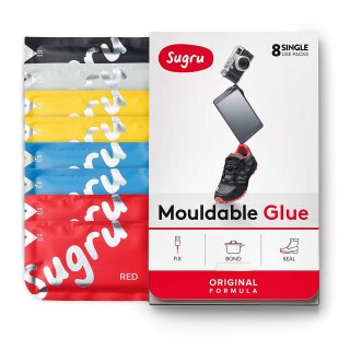 Sugru Moldable Glue - Classic Colors 8-Pack