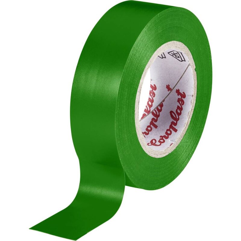 Coroplast PVC-Isolierband (10 m x 25 mm, Schwarz)